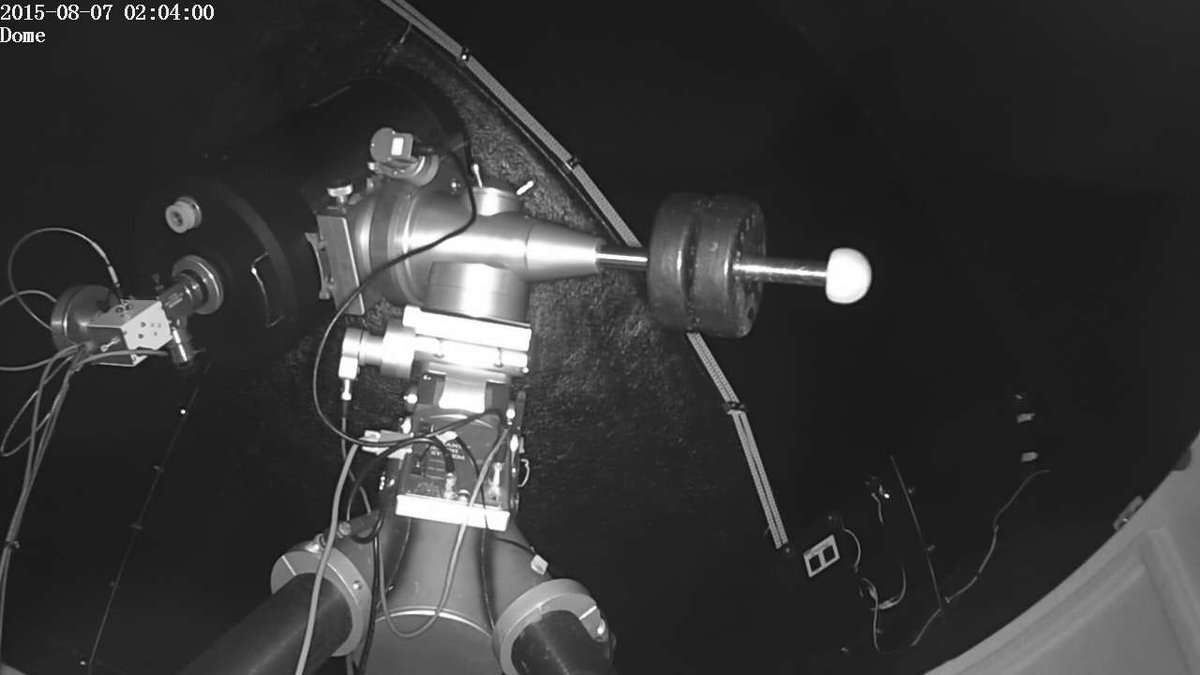 dome ups Cyg.jpg (48.07 KiB) Viewed 4960 times Telescope under the dome while acquisition on ups Cyg