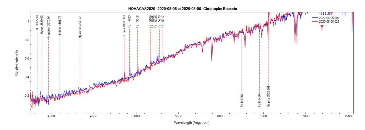 Nova Cas 2020 on August 5th and 6th, 2020 (zoom)