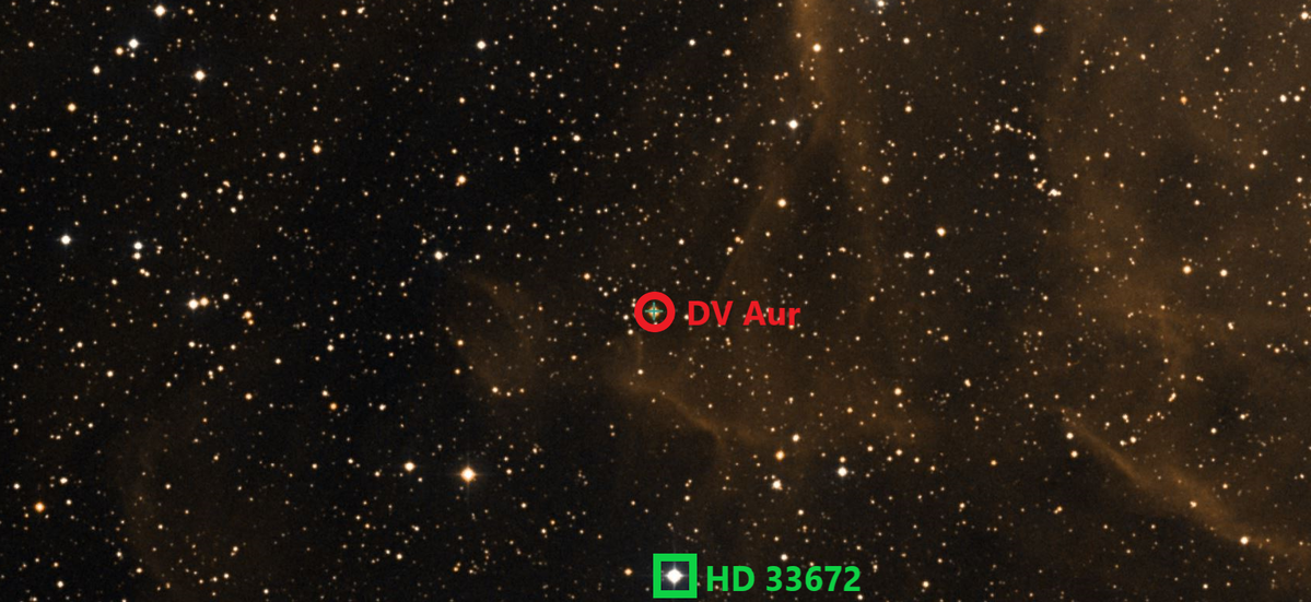 CHAMP DV Aur_SIMBAD_legende.png (1.51 MiB) Viewed 22813 times Image of the field (Aladin)