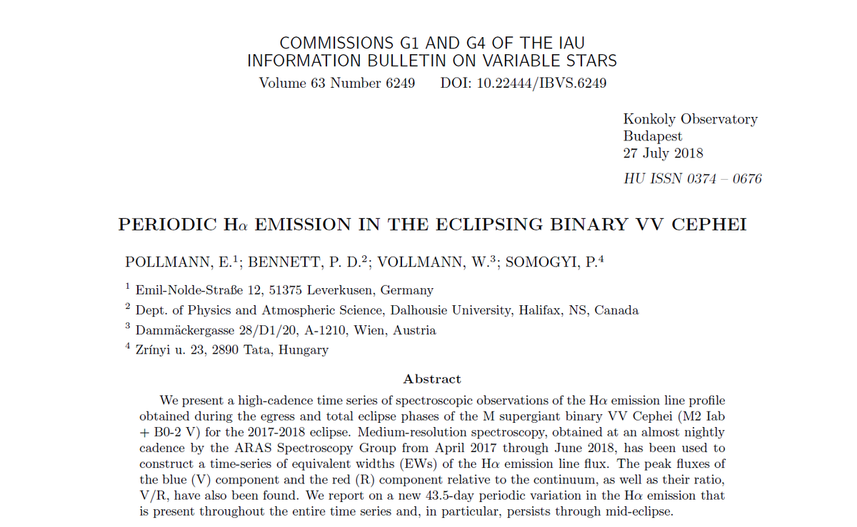 Pollmann E IAU Info Bulletin on Variable Stars 63 6249 July 2018 H alpha periodic variation screenshot.png